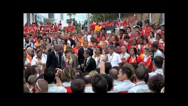 Discours de Nicolas Sarkozy au Village des Jeux
