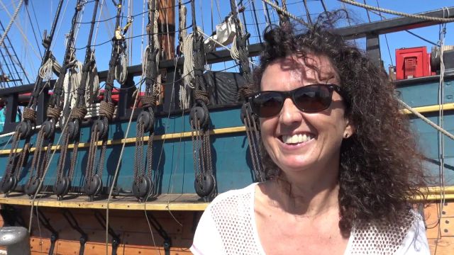 La réplique de l'Endeavour, bateau d'exploration de James Cook, est à Nouméa