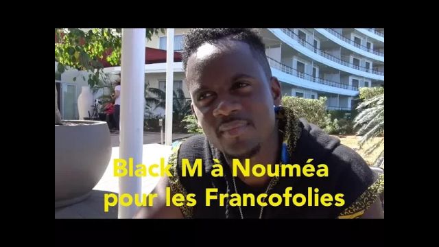 Black M à Nouméa pour les Francofolies