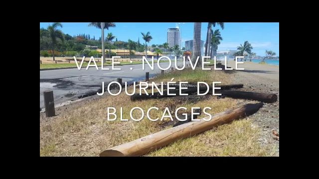 Vale : nouvelle journée de blocages à Nouméa
