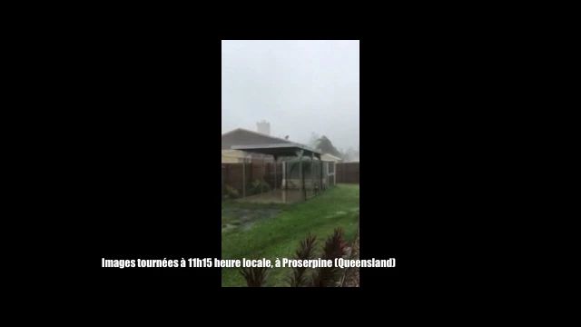 Le cyclone Debbie à Proserpine (Queensland)