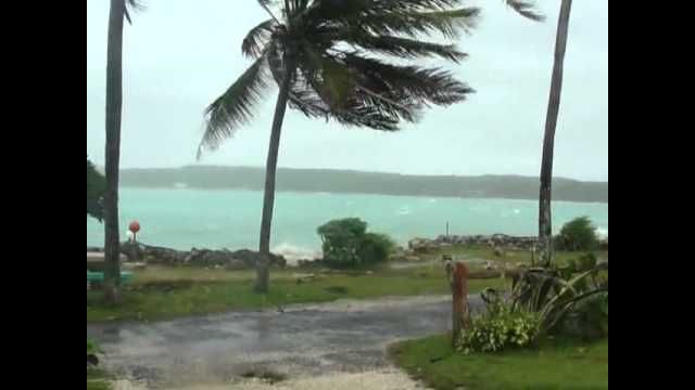 Dépression tropicale Vania, Lifou le 13/01/2011