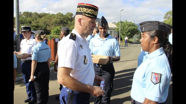 Dix-sept jeunes Calédoniens ont intégré la gendarmerie