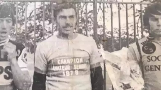 Philippe Thépinier, ancien coureur cycliste et fondateur de l'association Les vélos du cœur.